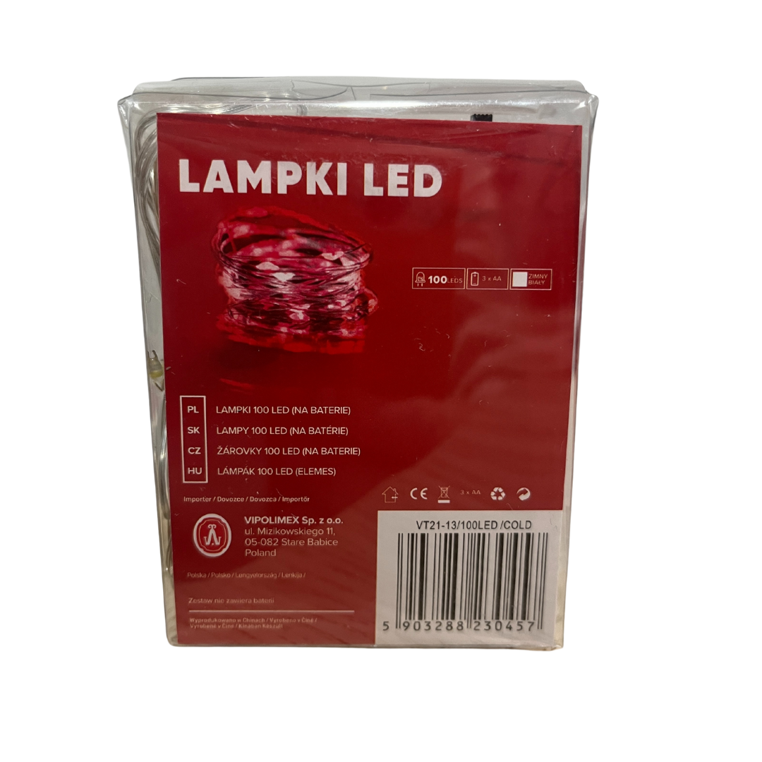 LED lemputės ant vielos