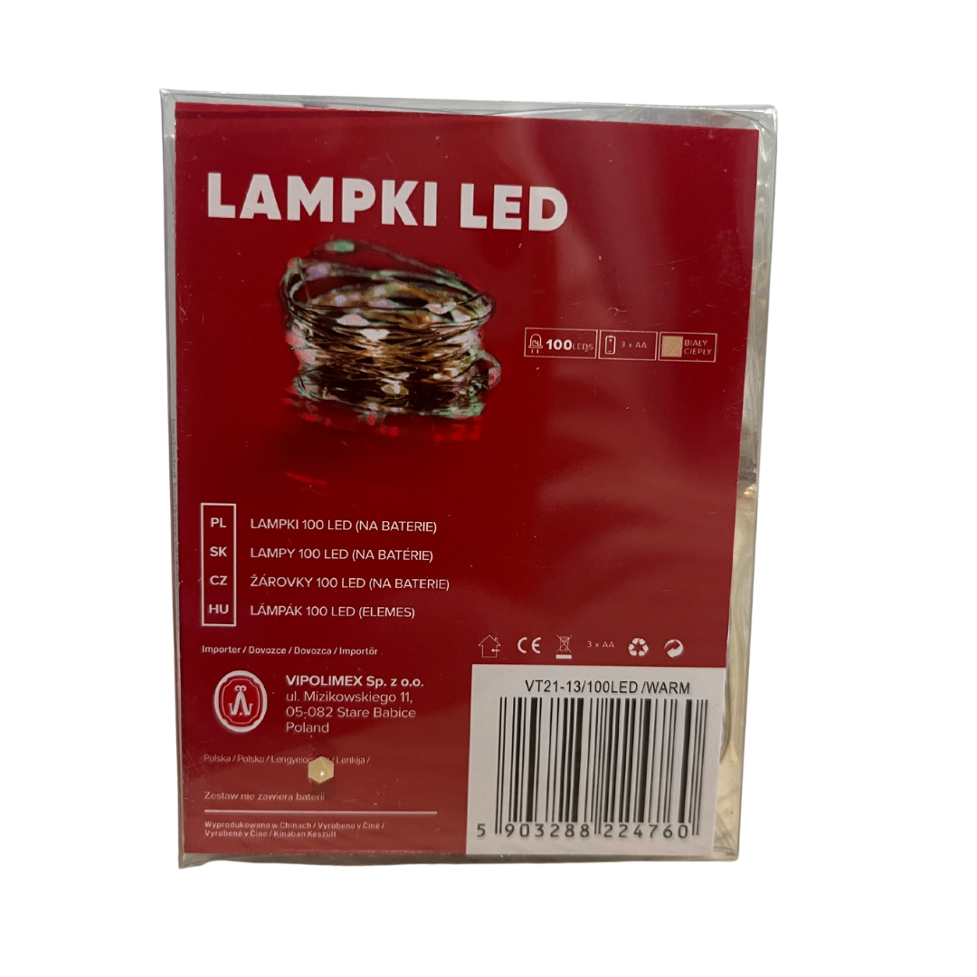 LED lemputės ant vielos