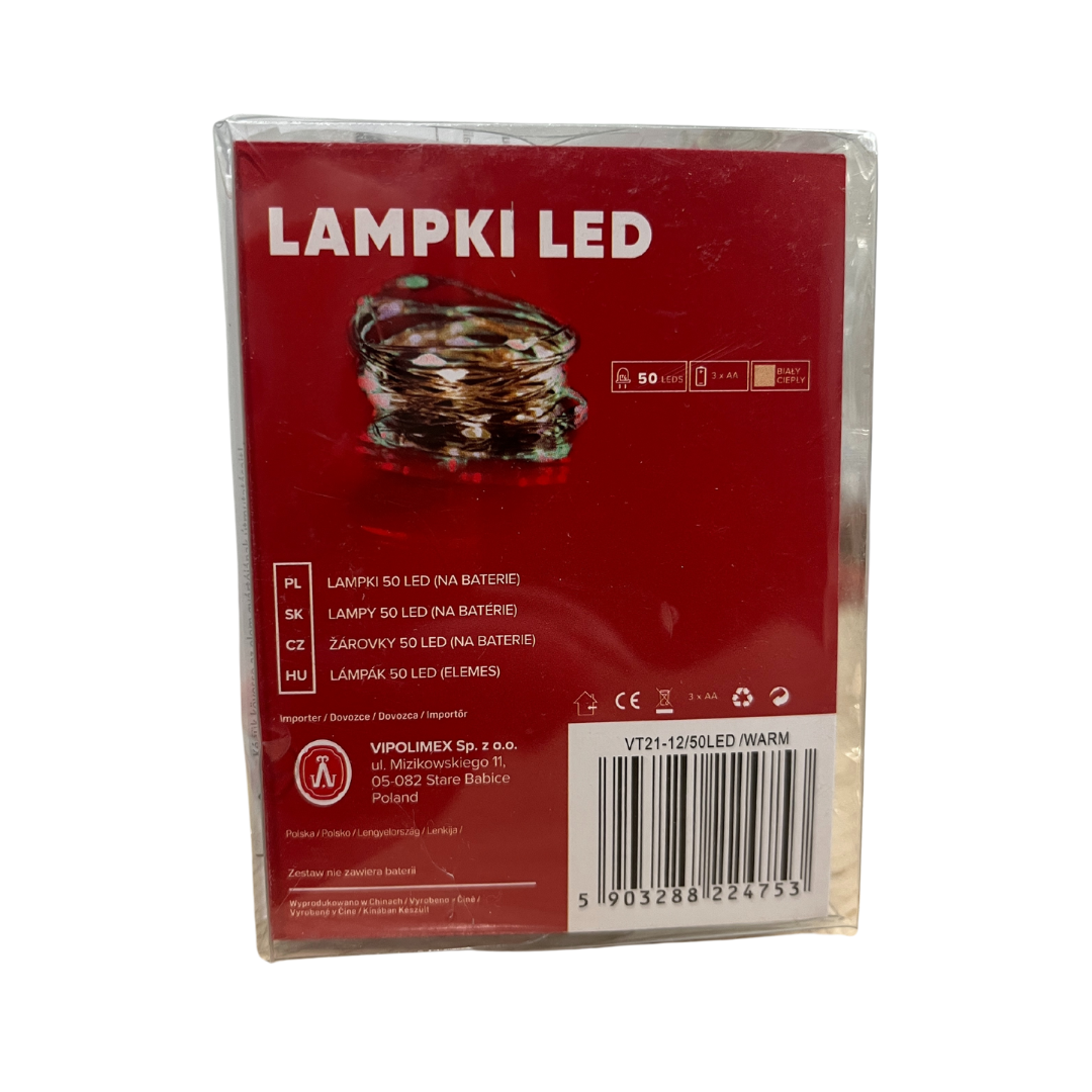 LED lemputės ant vielos