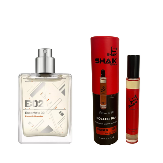 SHAIK 166 Unisex aliejiniai kvepalai (įkvėpti ESCENTRIC MOLECULES ESCENTRIC 02)