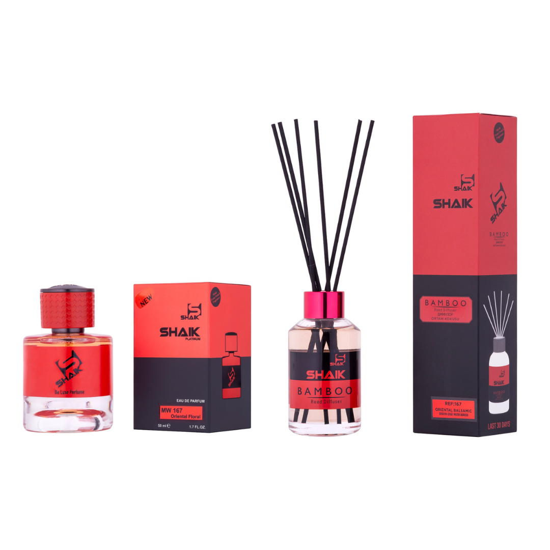 SHAIK namų kvapų ir kvepalų rinkinys Baccarat (KURKDIJAN BACCARAT ROUAGE 540)