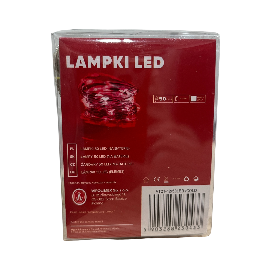 LED lemputės ant vielos
